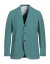 Doppiaa Man Blazer Sage Green Size 40 Cotton, Tencel, Elastane In Sage Green