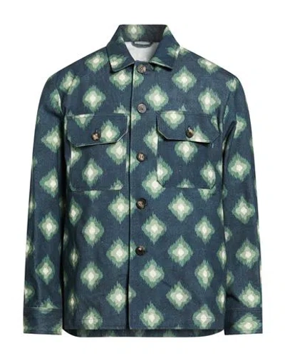 Doppiaa Man Jacket Midnight Blue Size 38 Cotton