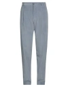 Doppiaa Man Pants Grey Size 34 Cotton