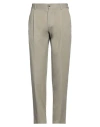 Doppiaa Man Pants Military Green Size 38 Cotton