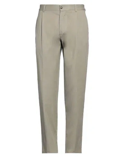 Doppiaa Man Pants Military Green Size 38 Cotton