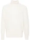 Doppiaa Roll-neck Sweater In Neutrals