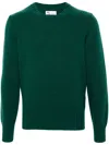 Doppiaa Round-neck Sweater In Green