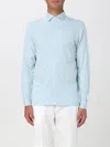 Doppiaa Long-sleeve Polo Shirt In Blue