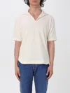 Doppiaa T-shirt  Men Color Cream In 奶油色