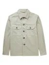 Doppiaa Buttoned-fastening Shirt Jacket In Green