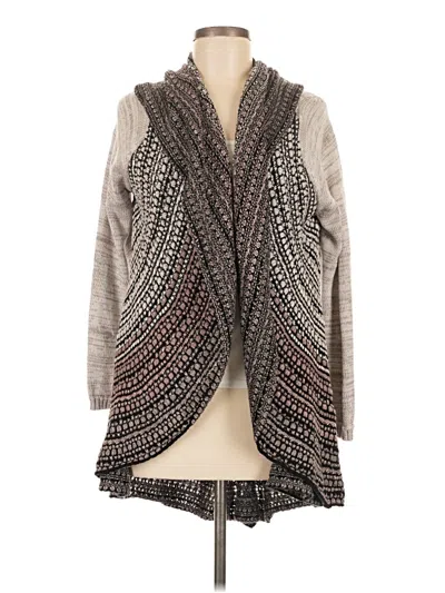 Pre-owned Dor Dor Couture Kimono In Gray