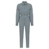Dor Raw Luxury Women's A Bold Idea Linen Jumpsuit- Grey