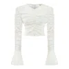 Dor Raw Luxury Women's Neutrals The Pen Linen Blouse - Ecru