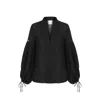 Dor Raw Luxury Women's The Present Linen Shirt - Black
