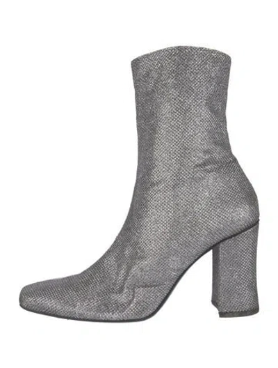 Pre-owned Dorateymur Glitter Glitter Accents Sock Boots