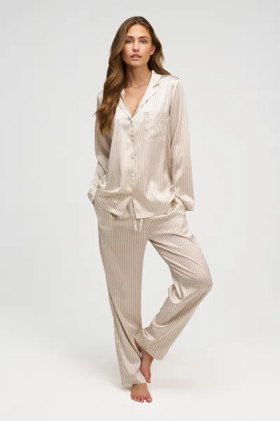 Dore & Rose Long Premium Silk Pj Set