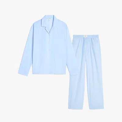 Dore & Rose Long Premium Striped Pj Set