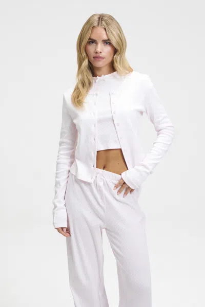 Dore & Rose Pointelle Cardigan