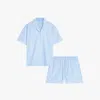 Dore & Rose Short Premium Striped Pj Set