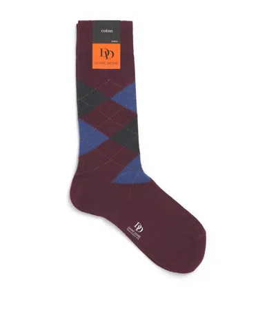 Dore Dore Doré Doré Argyle Socks