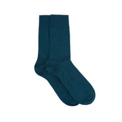 Dore Dore Chaussettes En Coton In Blue