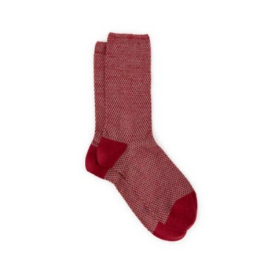 Dore Dore Chaussettes En Laine Mérinos In Pink