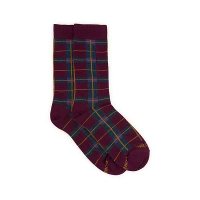 Dore Dore Chaussettes Mi-hautes En Coton In Red