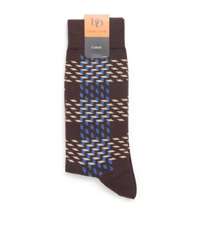 Dore Dore Doré Doré Cotton Patterned Socks