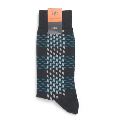 Dore Dore Doré Doré Cotton Patterned Socks