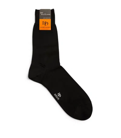 Dore Dore Cotton Socks In Black
