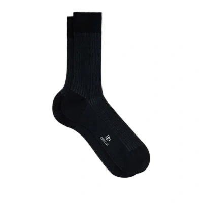 Dore Dore Cotton Socks In Black