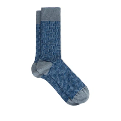 Dore Dore Cotton Socks In Blue