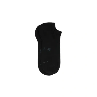 Dore Dore Cotton Trainer Socks In Black