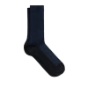 Dore Dore Printed Wool Socks In Blue