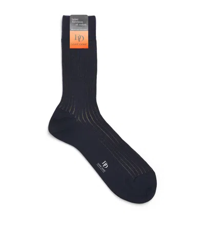 Dore Dore Doré Doré Wool-blend Vanisé Socks. In Black