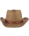Dorfman Pacific Men's Shapeable Outback Hat In Brown