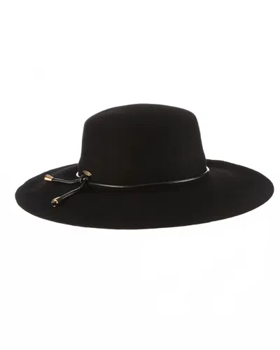 Dorfman Pacific Women's Adelle Felt Floppy Hat In Black