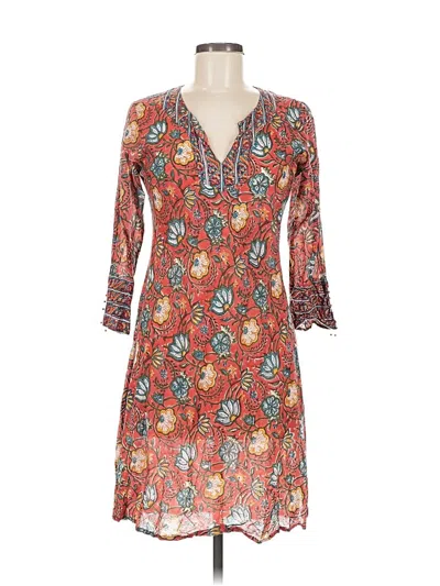 Pre-owned Dori Kimono In Orange