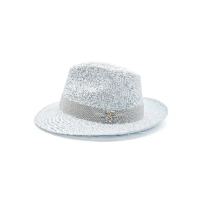 Doria 1905 Men's Blue Japanese Paper Drop Hat