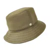 Doria 1905 Men's Brown Rudol - Waterproof Technical Fabric Reversible Bucket Hat In Brown
