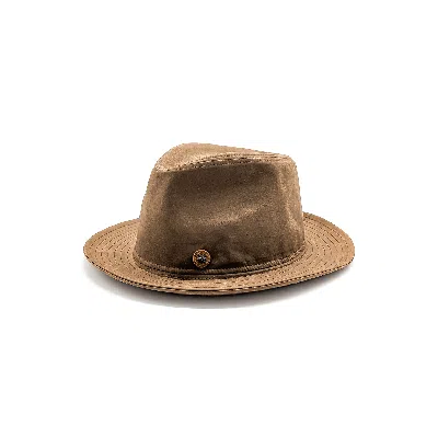Doria 1905 Men's Brown Safari Rainproof Drop Hat