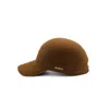 Doria 1905 Men's Brown Wool Felt Baseball Cap In Brown