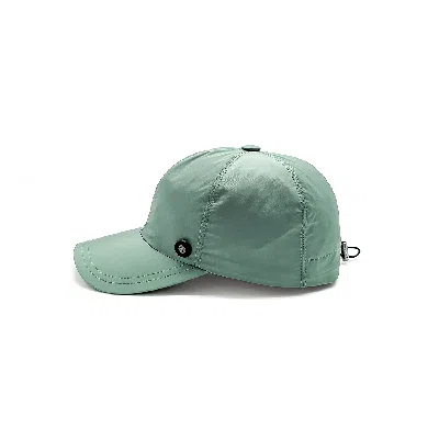 Doria 1905 Men's Green Waterproof Fabric Baseball Cap