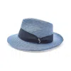 Doria 1905 Men's Jigen Straw Hat - Light Blue In Blue