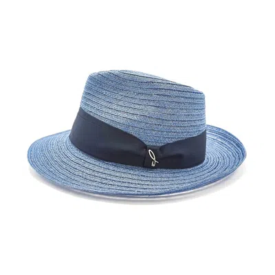 Doria 1905 Men's Jigen Straw Hat - Light Blue