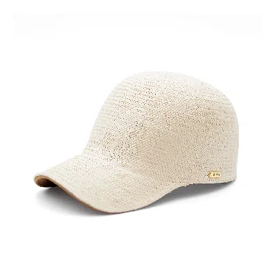 Doria 1905 Men's Neutrals Raw Chevron Paper Baseball Cap