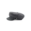 Doria 1905 Women's Grey Merino Wool Sailor Cap In Gray