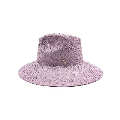 Doria 1905 Women's Pink Panama Cuenca Drop Hat