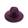Doria 1905 Women's Red Ernest - Melousine Felt Wide Brim Drop Hat In Red