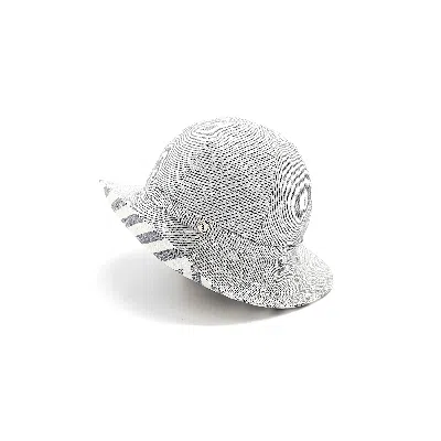 Doria 1905 Women's Striped Fabric Cloche Hat In Neutral