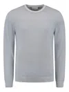 Doriani Cashmere Crew-neck Sweater In Grey