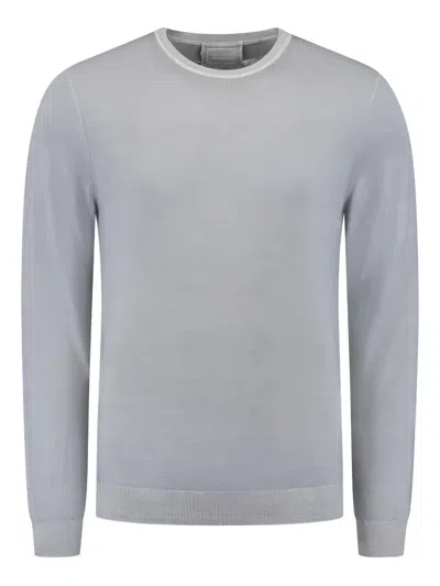 Doriani Cashmere Crew-neck Sweater In Grey