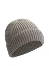Doriani Cashmere Ribbed-knit Beanie