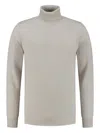Doriani Cashmere Turtleneck Sweater In Grey